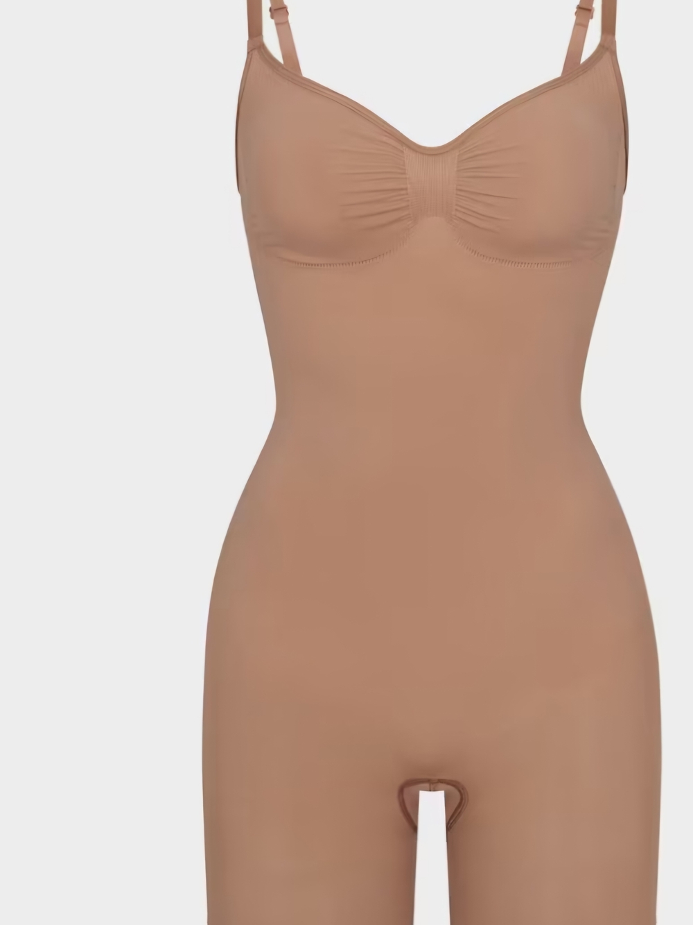 Everyday Sculpting Slip Bodysuit in Tan